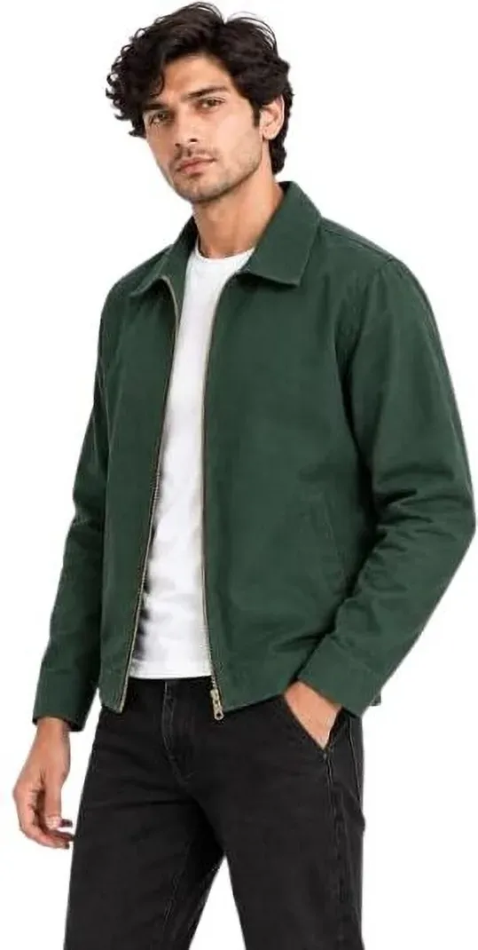 Full Sleeve Solid Men Jacket