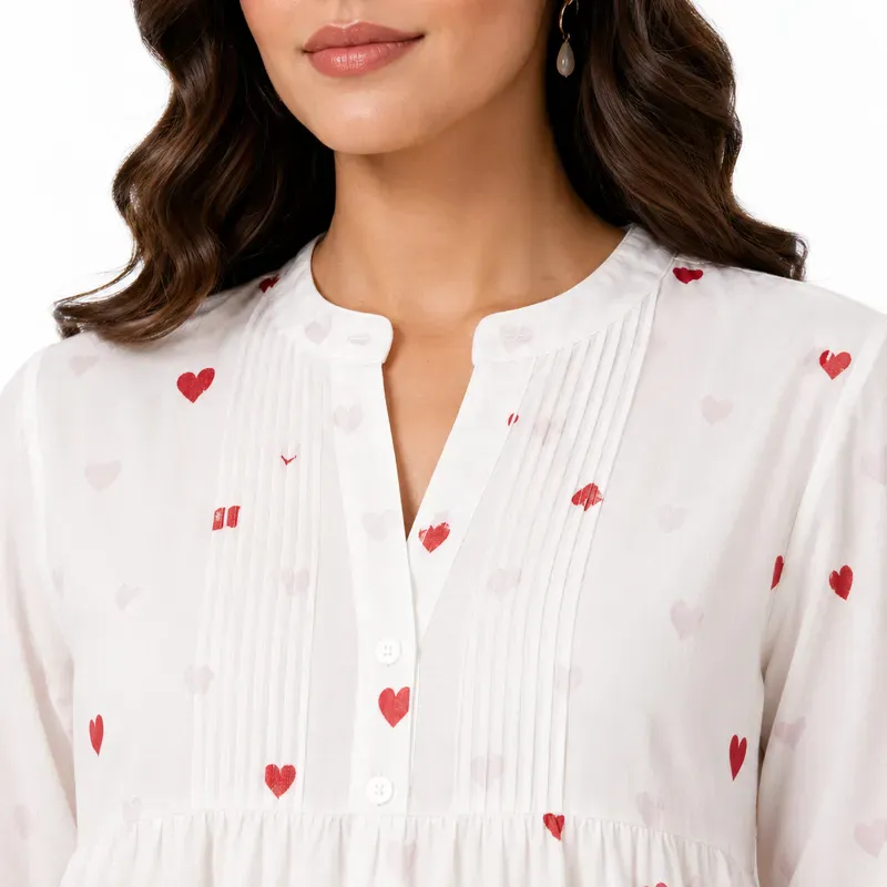 Women Fit and Flare White Knee Length Dress