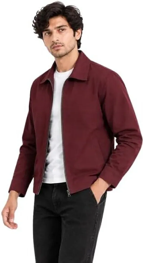 Full Sleeve Solid Men Jacket