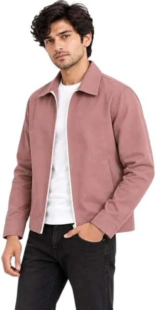 Full Sleeve Solid Men Jacket