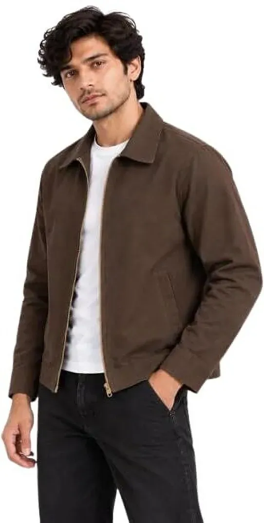 Full Sleeve Solid Men Jacket
